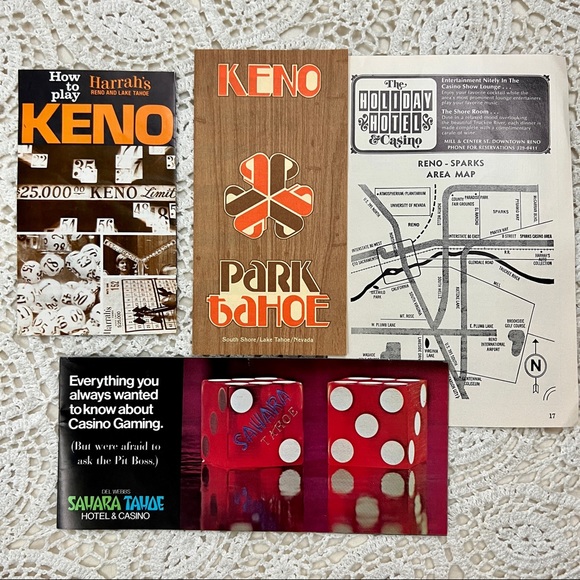Nevada + casino paper ephemera + maps - Picture 2 of 14